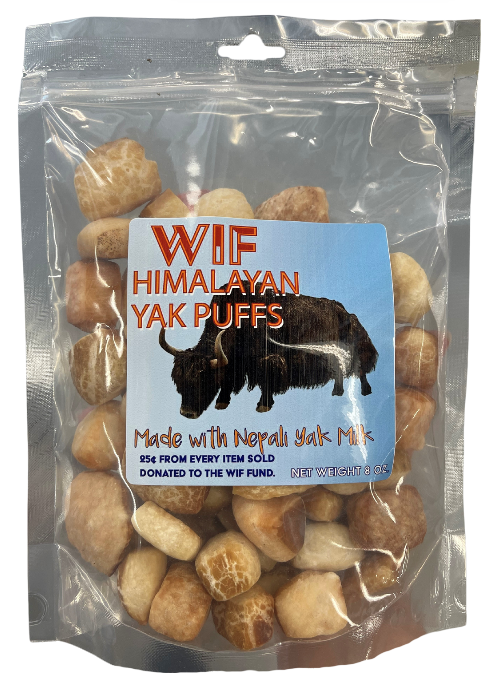 WIF Himalayan Yak Puffs 8oz by Pet Food Warehouse