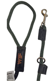 WIF Rope Leash Hunter Green 3/8" by Pet Food Warehouse