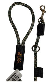 WIF Rope Leash Camo 3/8" by Pet Food Warehouse