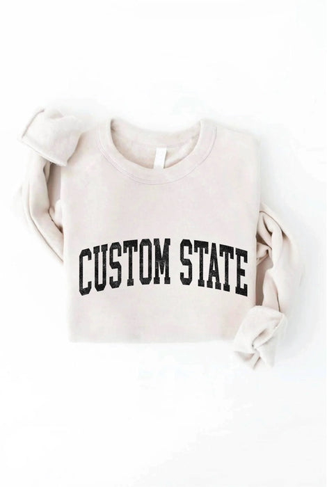 CUSTOM STATE Graphic Sweatshirt