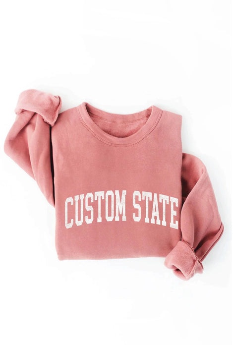 CUSTOM STATE Graphic Sweatshirt