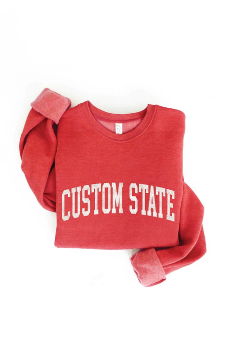 CUSTOM STATE Graphic Sweatshirt