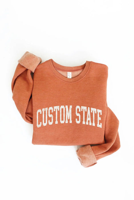 CUSTOM STATE Graphic Sweatshirt