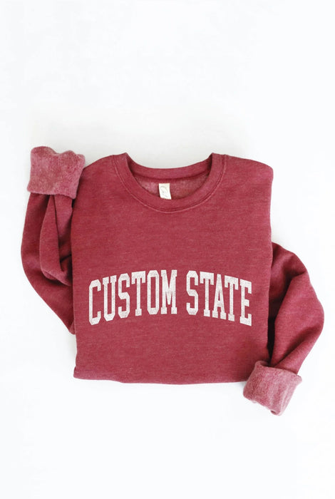 CUSTOM STATE Graphic Sweatshirt