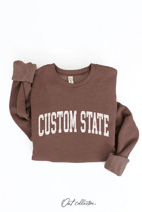 CUSTOM STATE Graphic Sweatshirt