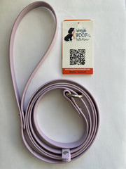 Waggle Woof & Wander Biothane Dog Slip Lead Lavender 1/2 6' by Pet Food Warehouse