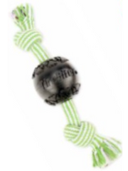 Mammoth 3" Tirebiter Ball w/Treat Station w/ 2 Knot Bone by Pet Food Warehouse