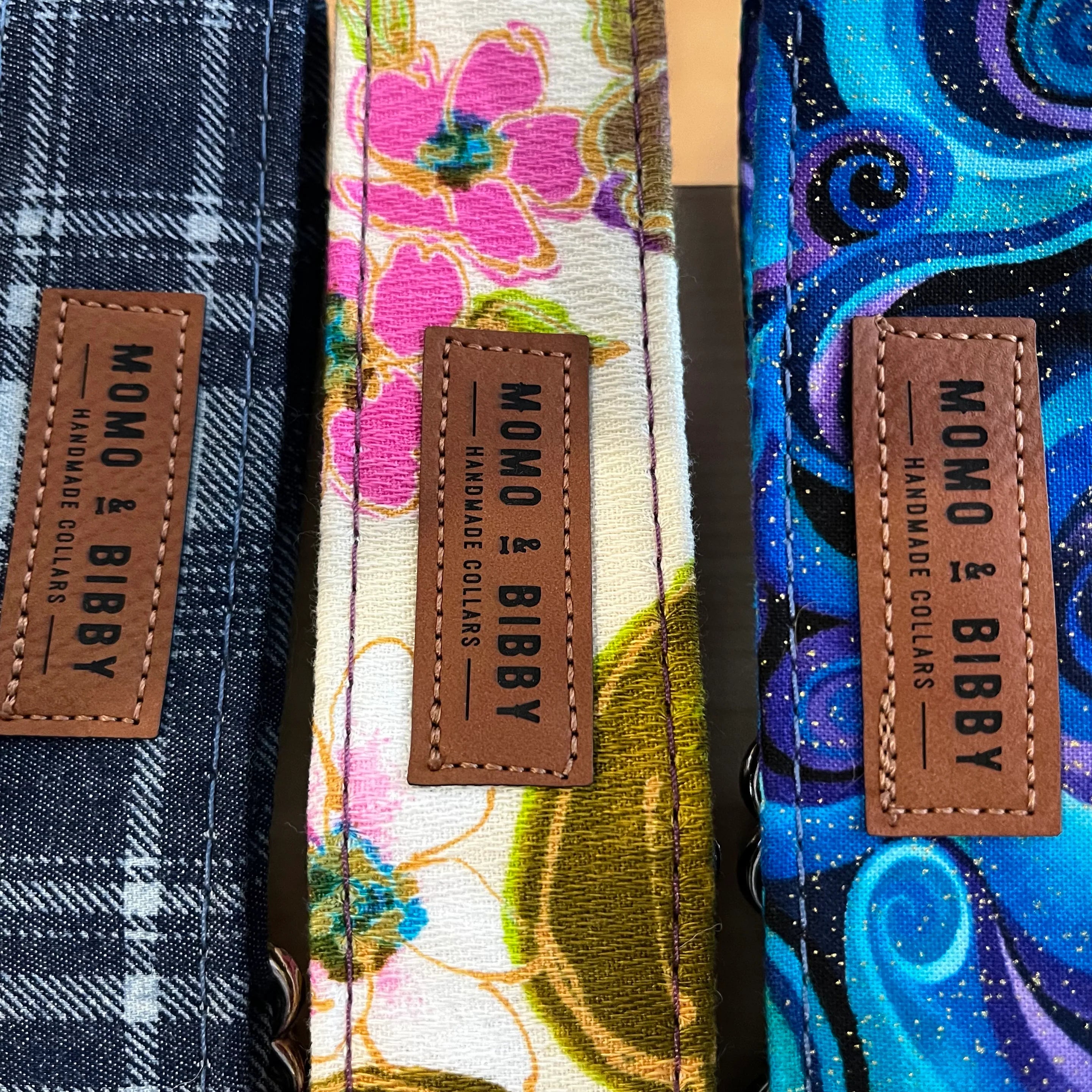 1.5" Wide Momo & Bibby Martingale Collar by Houndstooth