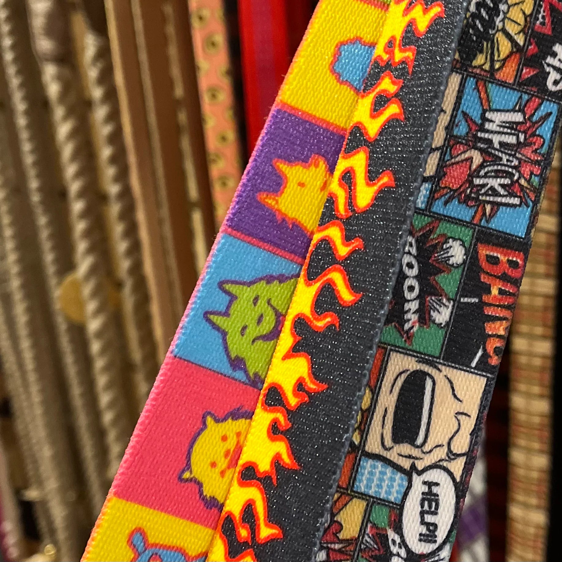 1" Yellow Dog Design 60" Standard Pet Leash - Patterned by Houndstooth