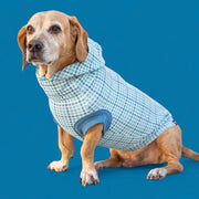 Long Dog Clothing Blue Hound Hoodie by Houndstooth