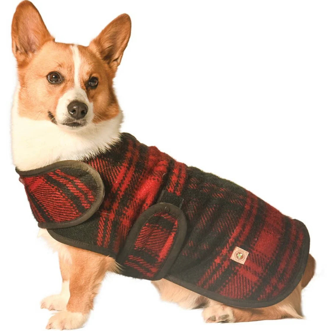 Chilly Dog Sweaters Red Plaid Coat by Houndstooth