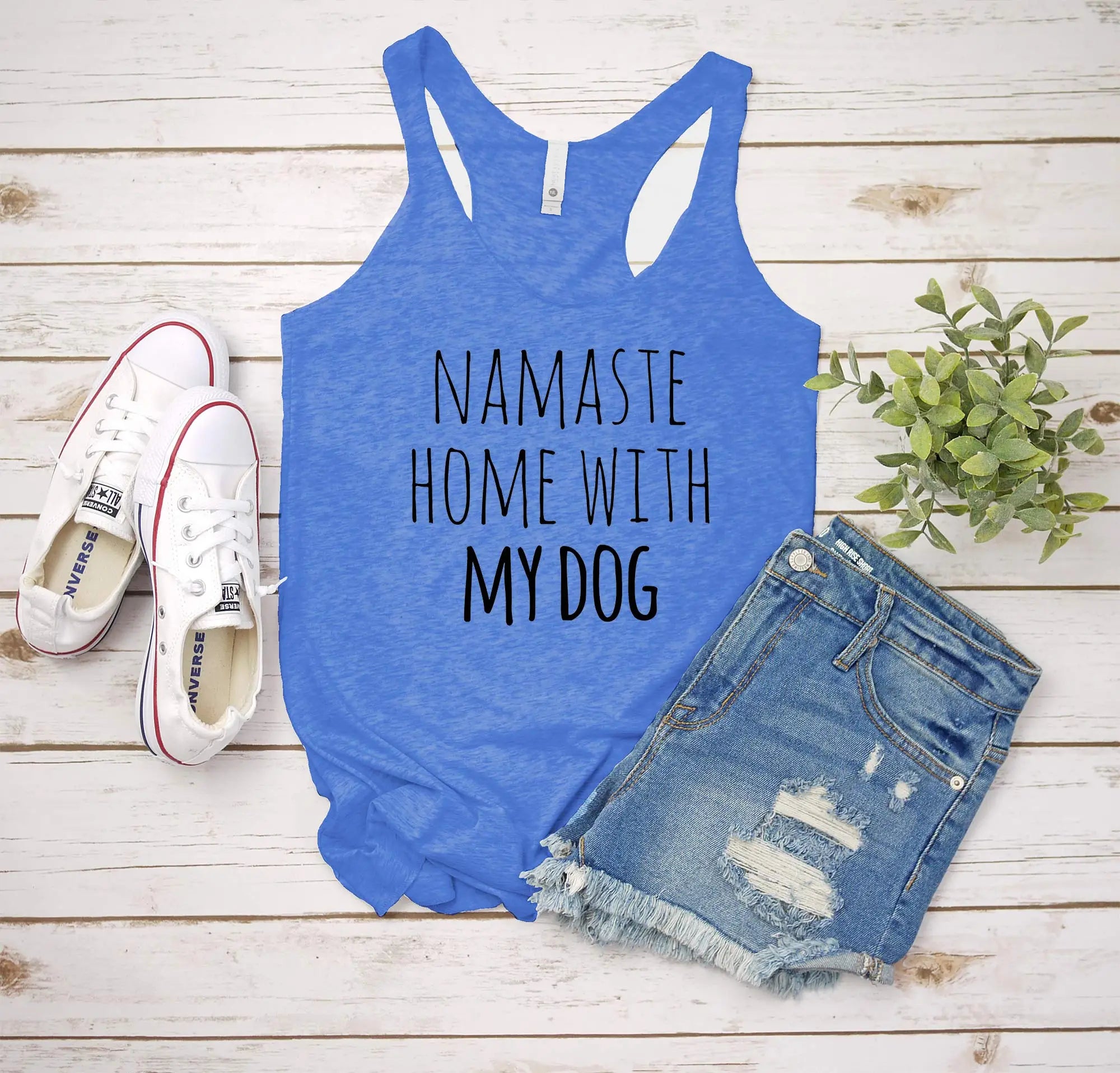 Namaste At Home Tank by Houndstooth