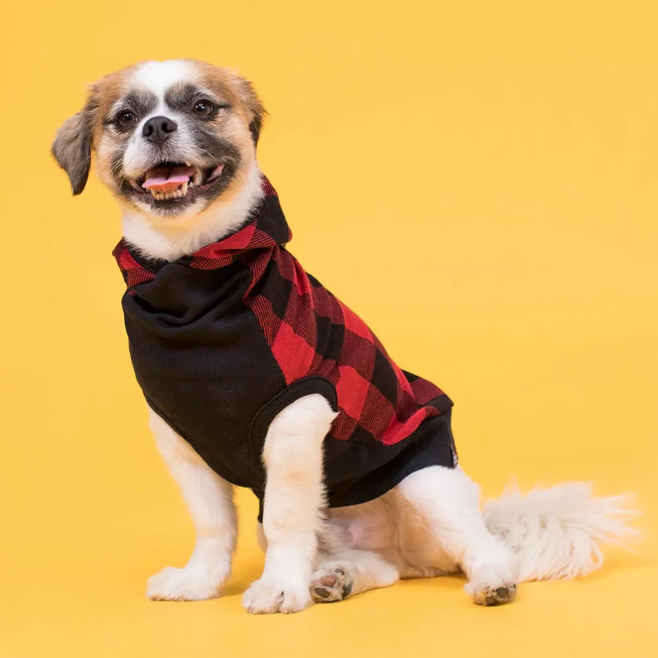 Long Dog Clothing Lumberjack Hoodie by Houndstooth