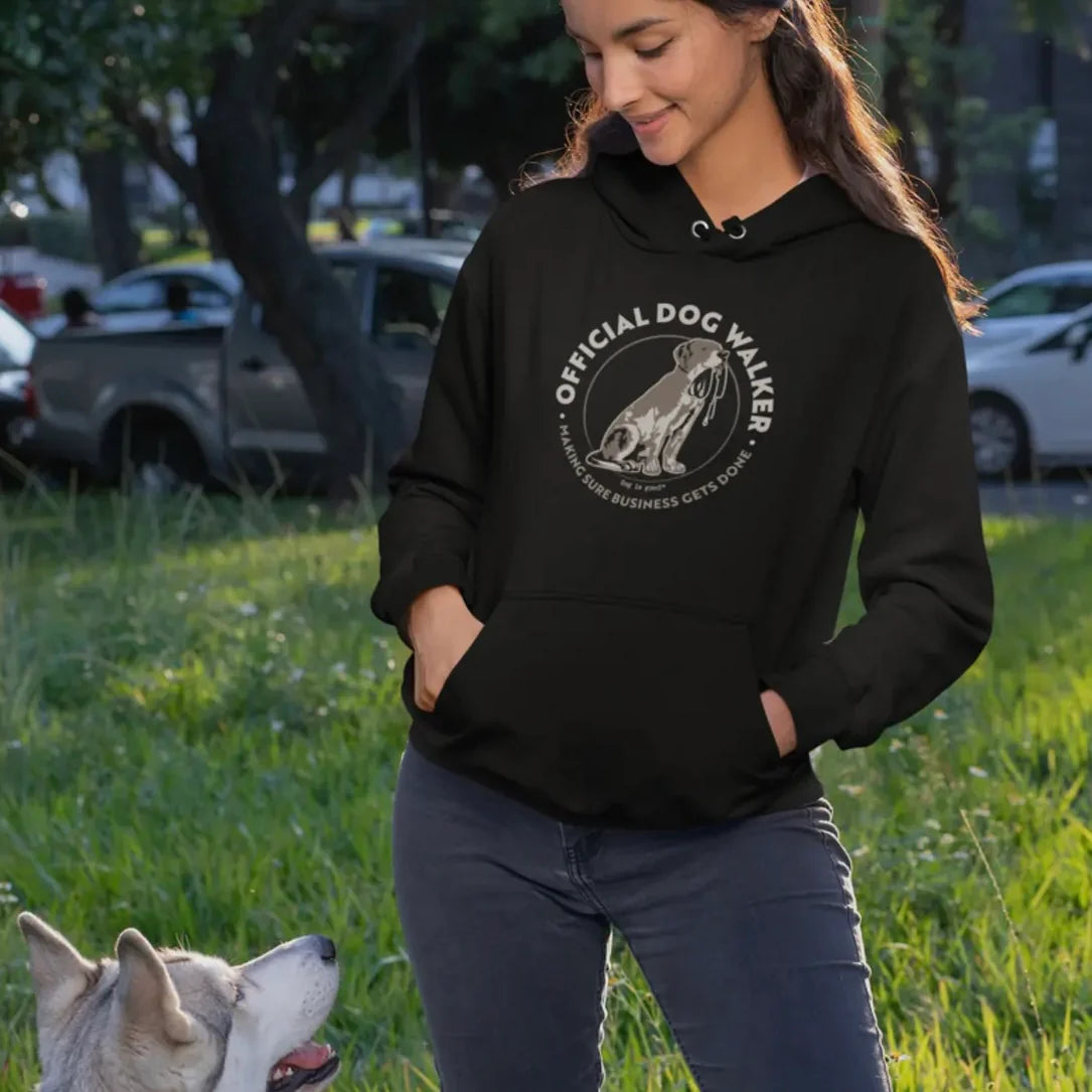 Dog Is Good Official Dog Walker Hoodie by Houndstooth