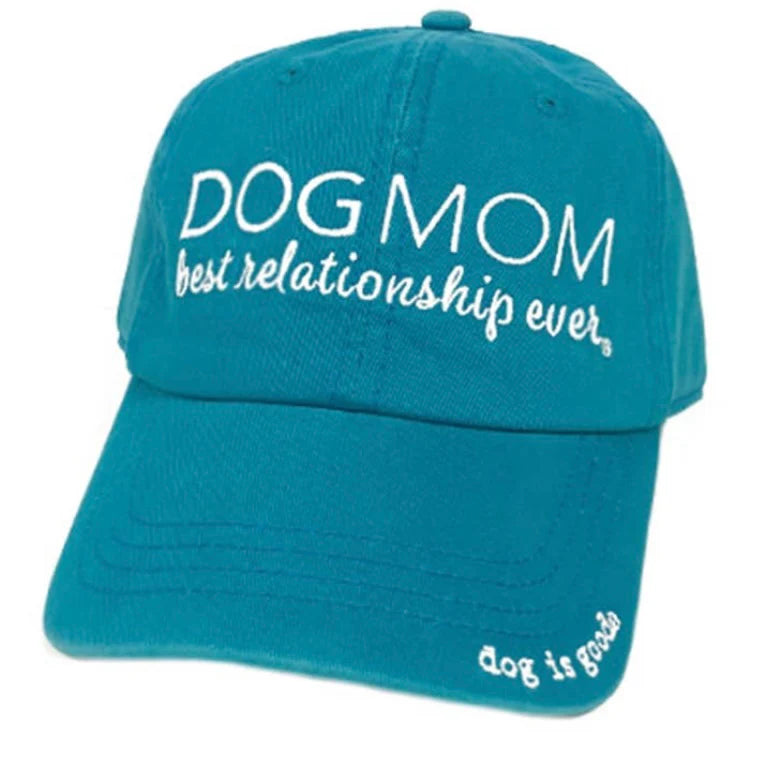 Dog Is Good Dog Mom Baseball Hat by Houndstooth