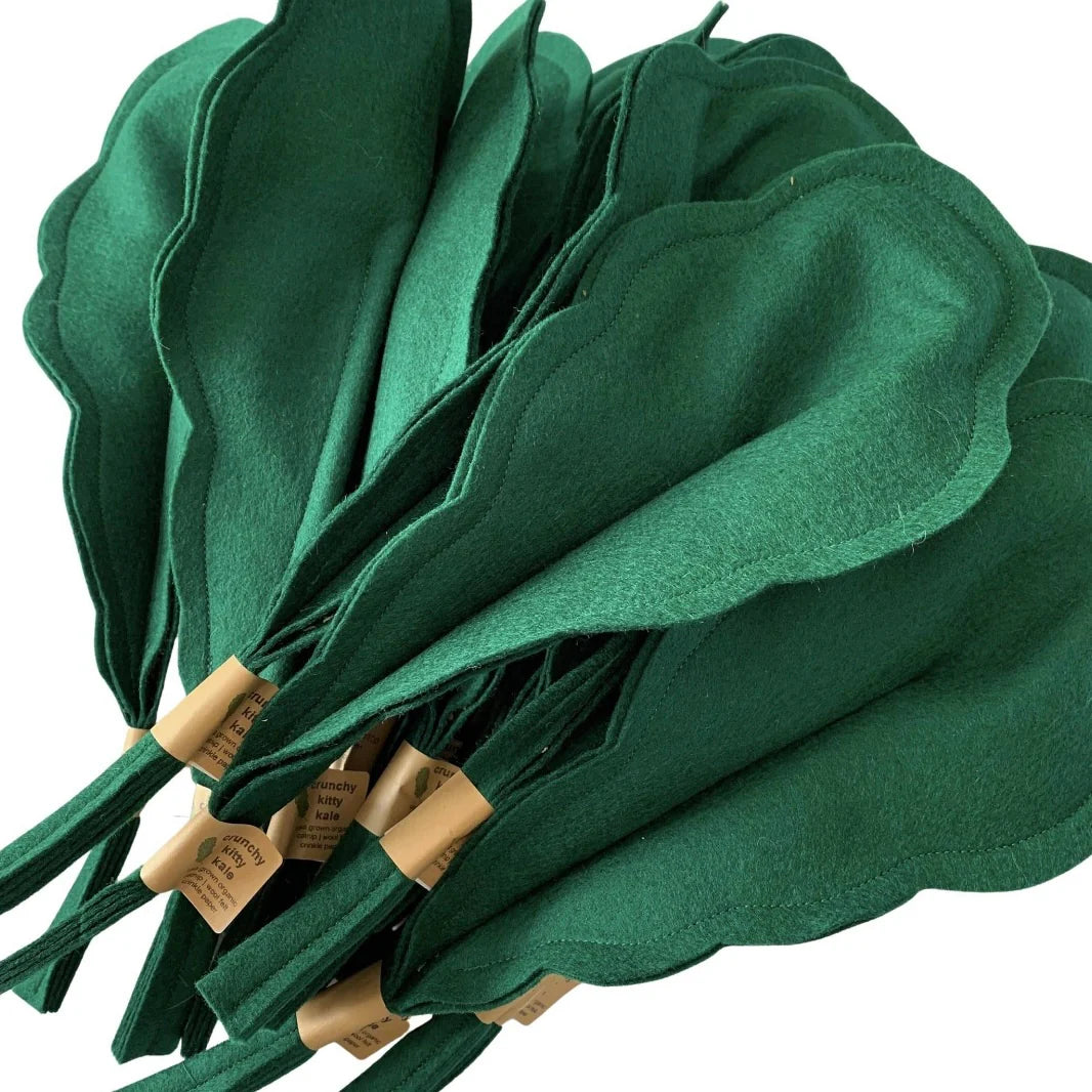 Ciao Gatto Crunchy Kitty Kale by Houndstooth