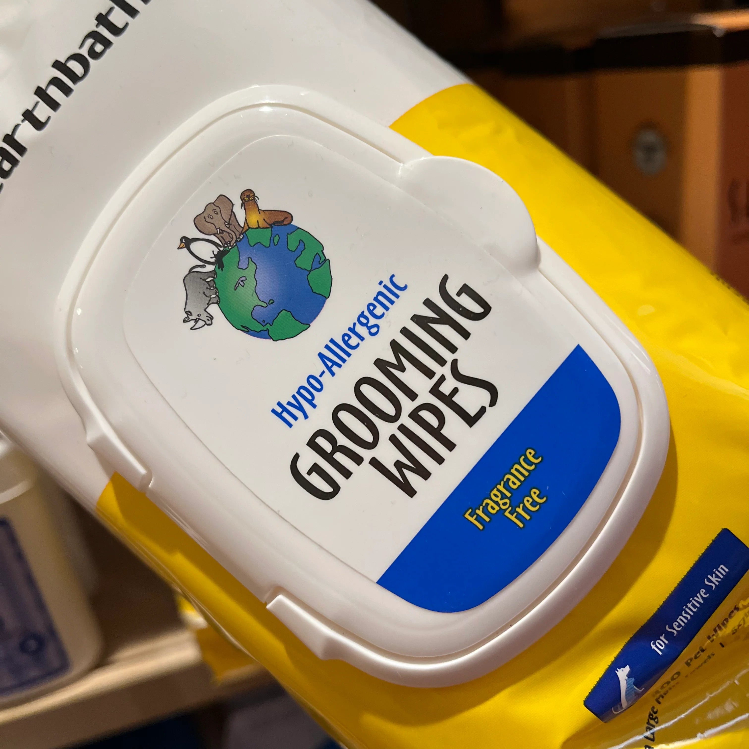 Earthbath Grooming Wipes - Fragrance Free by Houndstooth