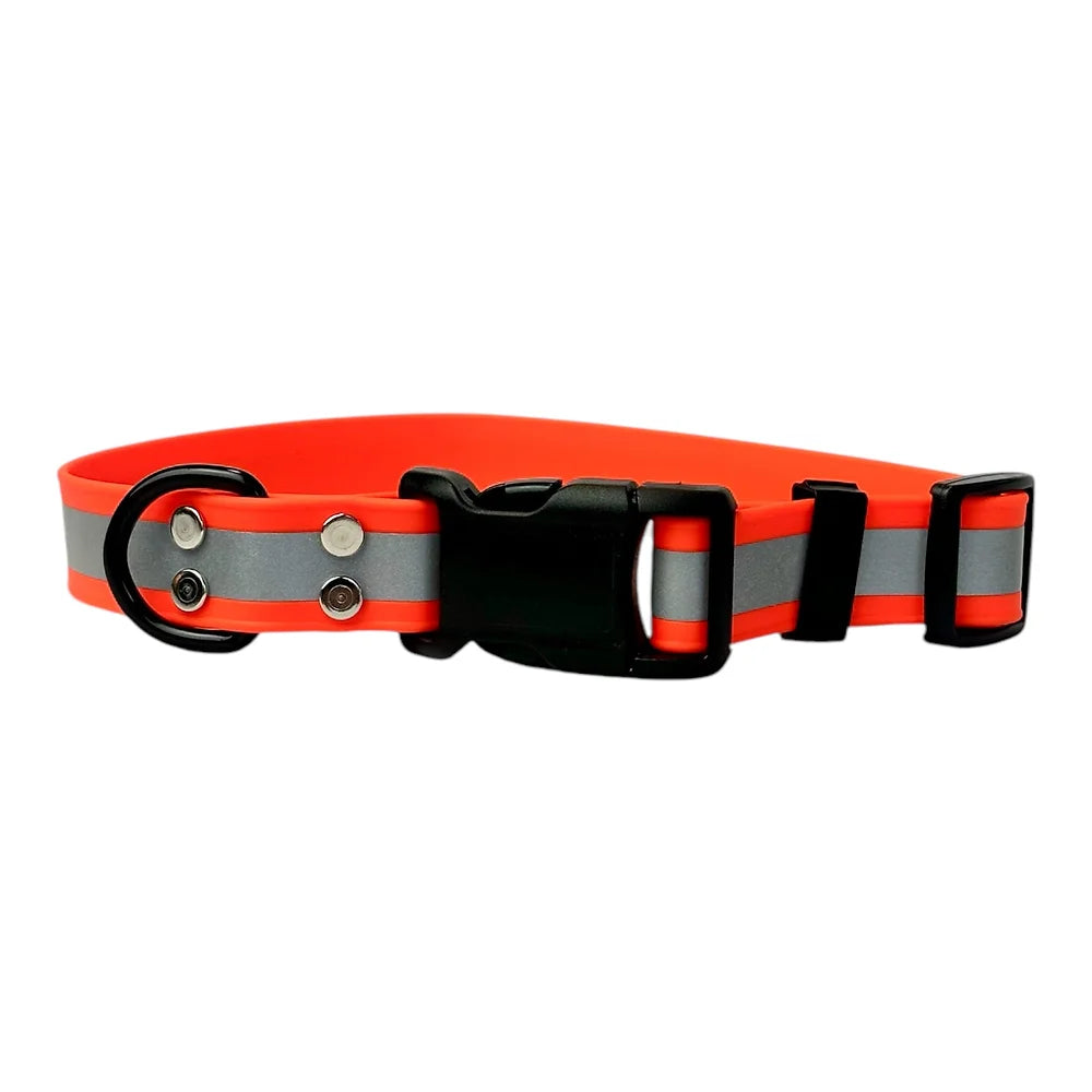 Biothane® Reflective Sport Collar by Waggle Woof and Wander