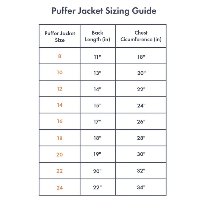 WagWear Puffer Jacket