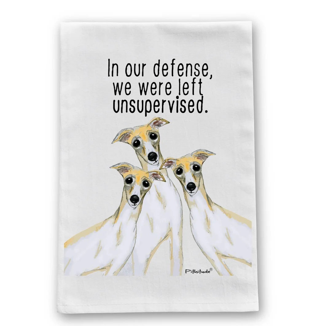 Pithitude Dish Towel by Houndstooth