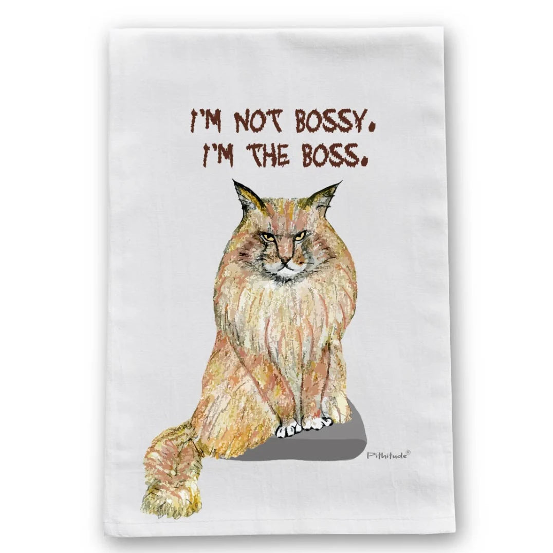 Pithitude Dish Towel by Houndstooth