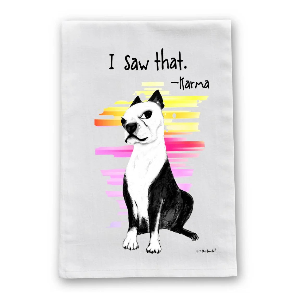 Pithitude Dish Towel by Houndstooth