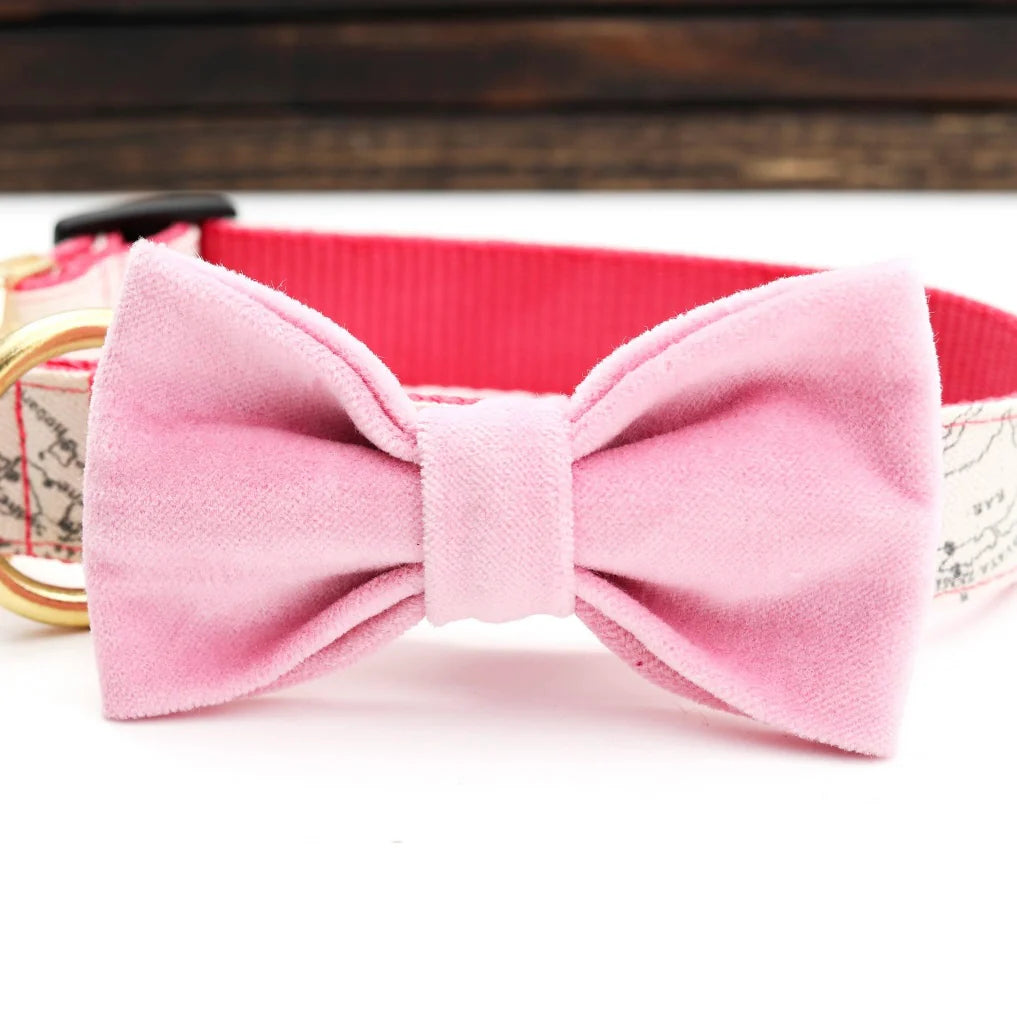 Mimi Green Velveteen Bow Tie by Houndstooth