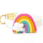 Mimi Green Rainbow Collar Accessory by Houndstooth
