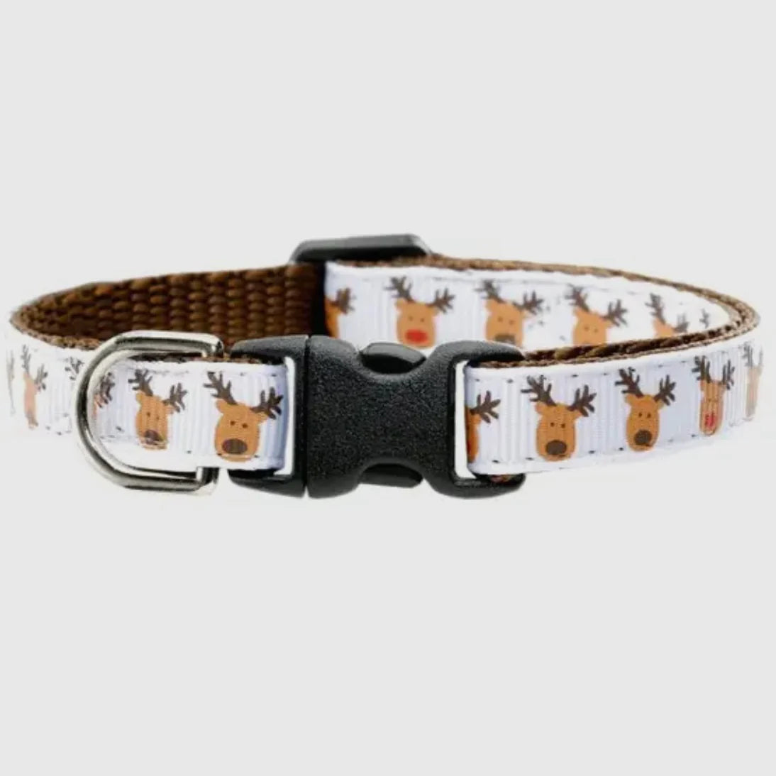 Sweet Pickles Holiday Cat Collar and Bell by Houndstooth