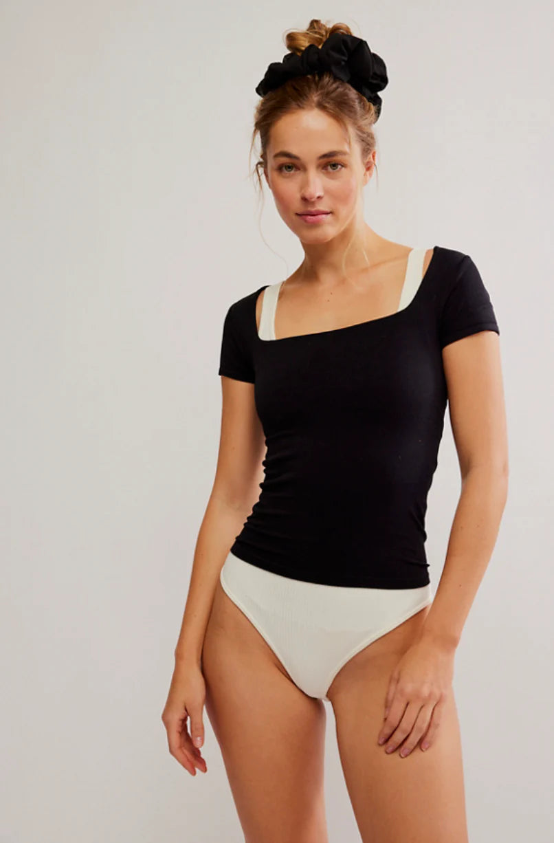 Free People Clean Lines Baby Tee by Harbour Thread