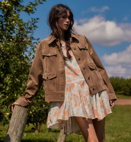 Free People Night Ranch Vegan Jacket by Harbour Thread