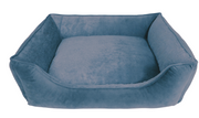 Arlee Lounger Dog Bed Blue 27" x 34" by Pet Food Warehouse