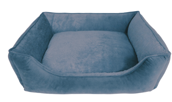 Arlee Lounger Dog Bed Blue 27" x 34" by Pet Food Warehouse