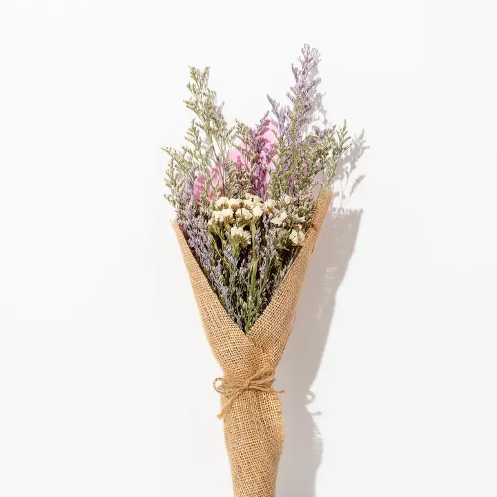 Burlap Forever Flowers Bouquet
