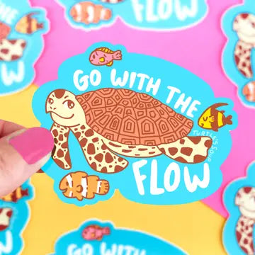 Turtle's Soup Vinyl Stickers
