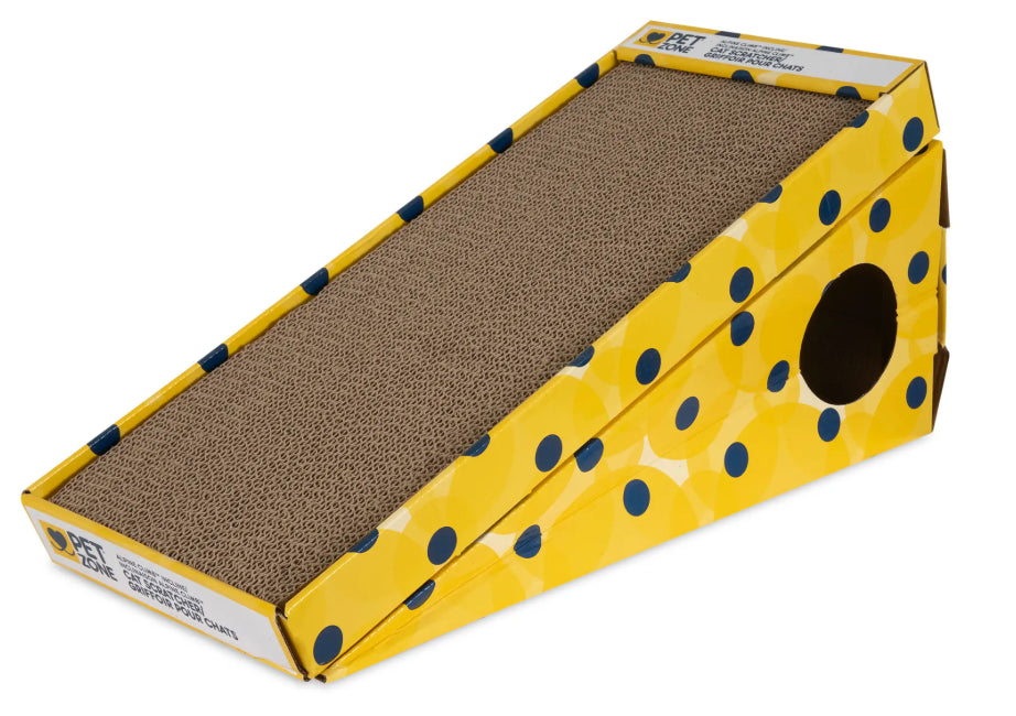 Pet Zone Catnip Alpine Incline Scratcher by Pet Food Warehouse