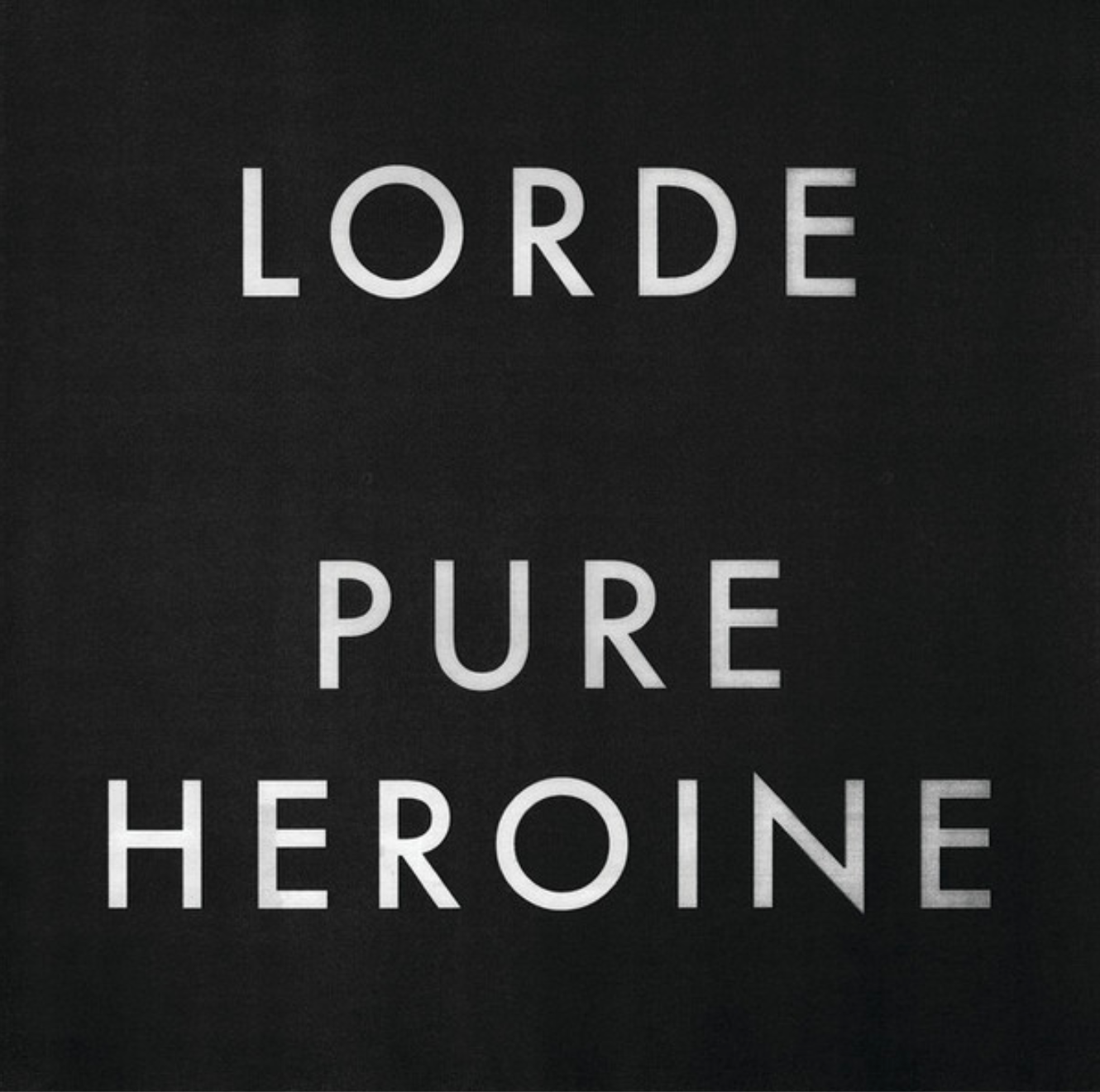 Lorde – Pure Heroine by Autumn Records