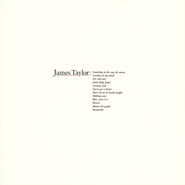 James Taylor – Greatest Hits by Autumn Records