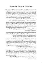 Energetic Herbalism A Guide to Sacred Plant Tradit