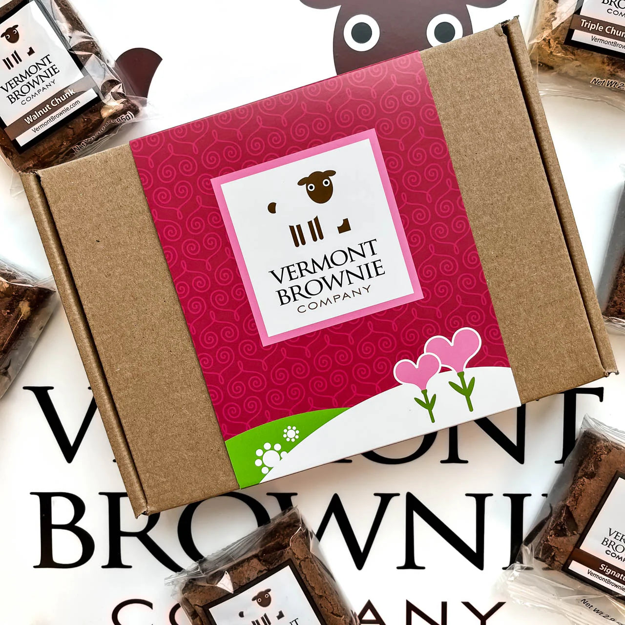 "Happy Birthday” Gourmet Brownie Sampler by Vermont Brownie Company