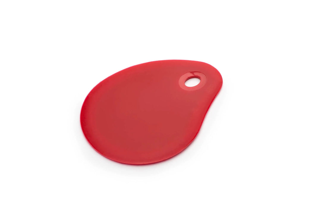 Fox Run Silicone Bowl Scraper, Red, 5.5" x 4.5"