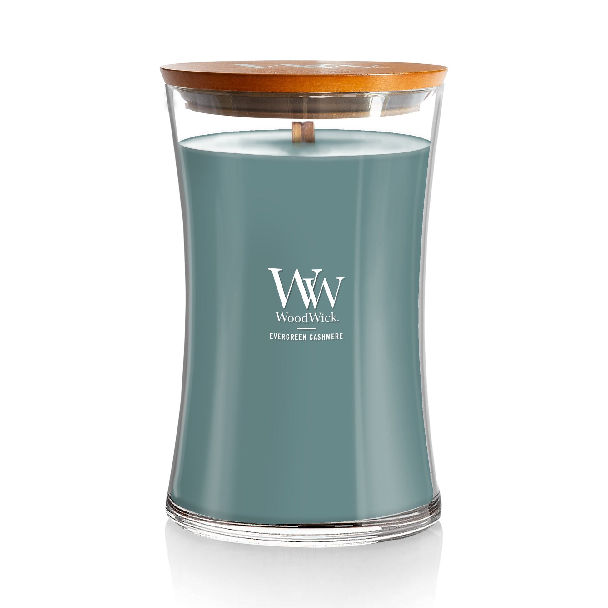 Woodwick - Large - Evergreen Cashmere by Homeportonline