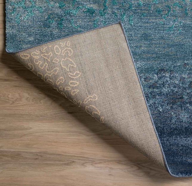 Geneva Rug Multi Blues & Grays 5'3" X 7'7" by Homeportonline