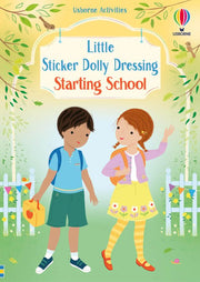 Little Sticker Dolly Dressing Starting School