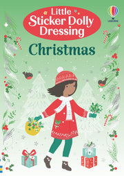 Little Sticker Dolly Dressing Christmas: A Holiday Sticker Activity Book for Kids with Dolls to Dress and Over 200 Stickers