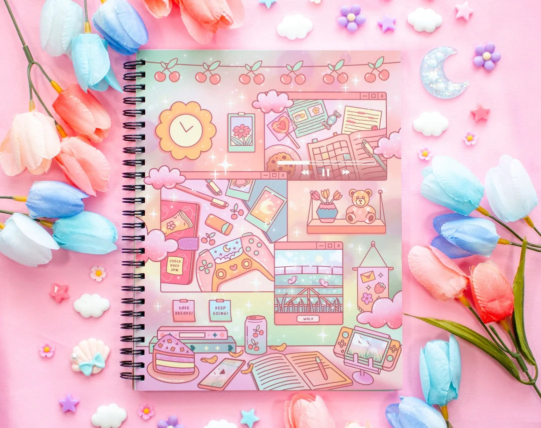 Spiral Lined Notebook (7x9")