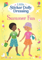 Little Sticker Dolly Dressing Summer Fun: An Activity Book with Beaches, Ice Cream, and more, for Kids (Ages 4-6)