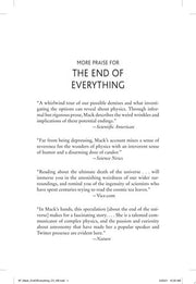 End of Everything Astrophysically Speaking