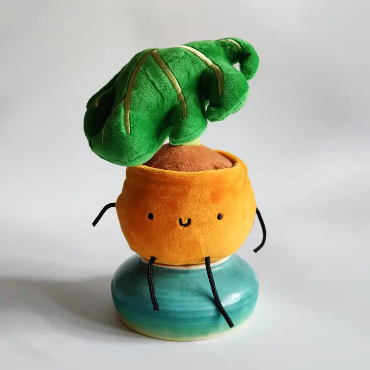 Mochie the Monstera Plant Plush by Wild Lark