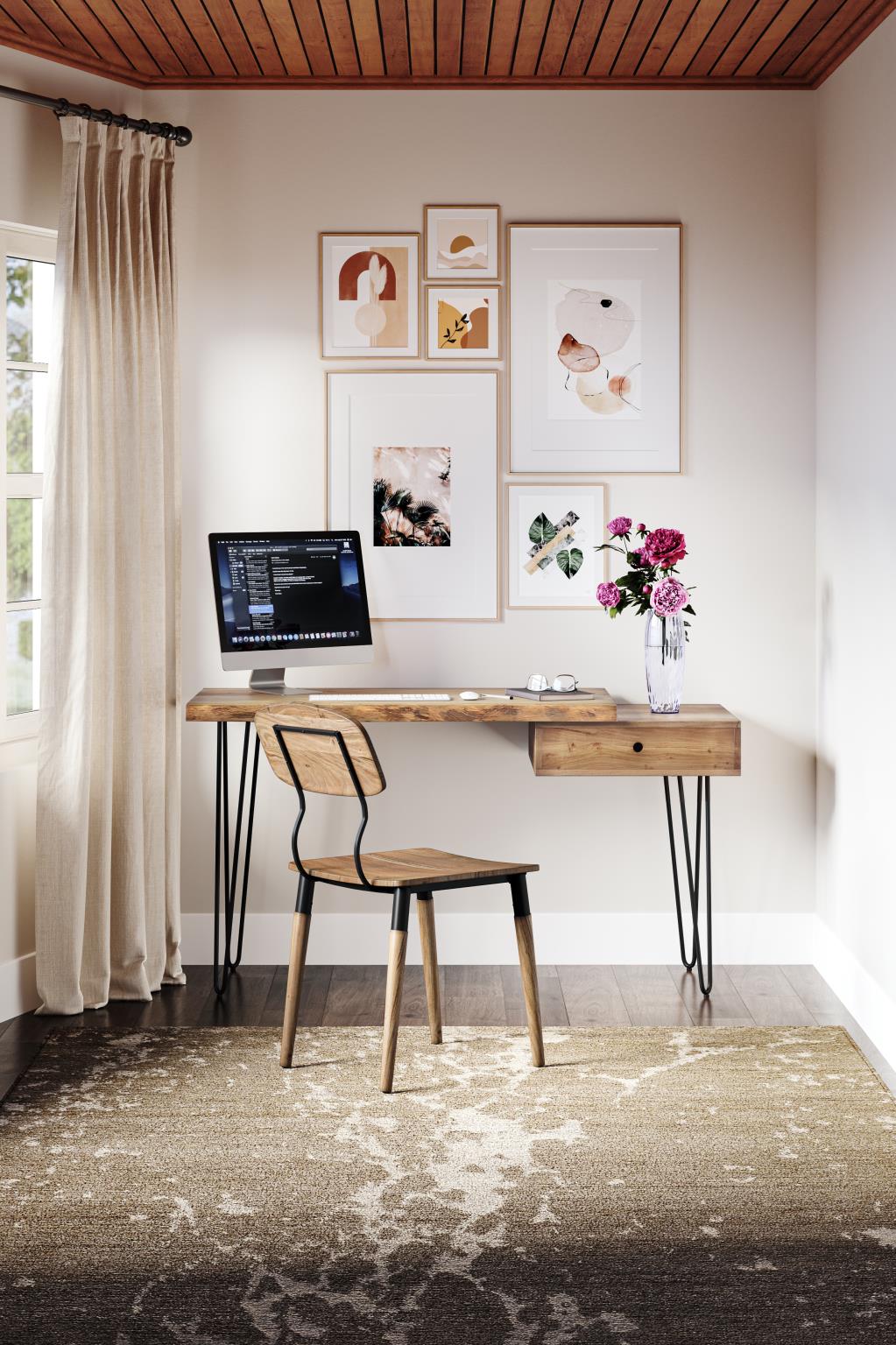 Natures Edge Desk Natural by Homeportonline